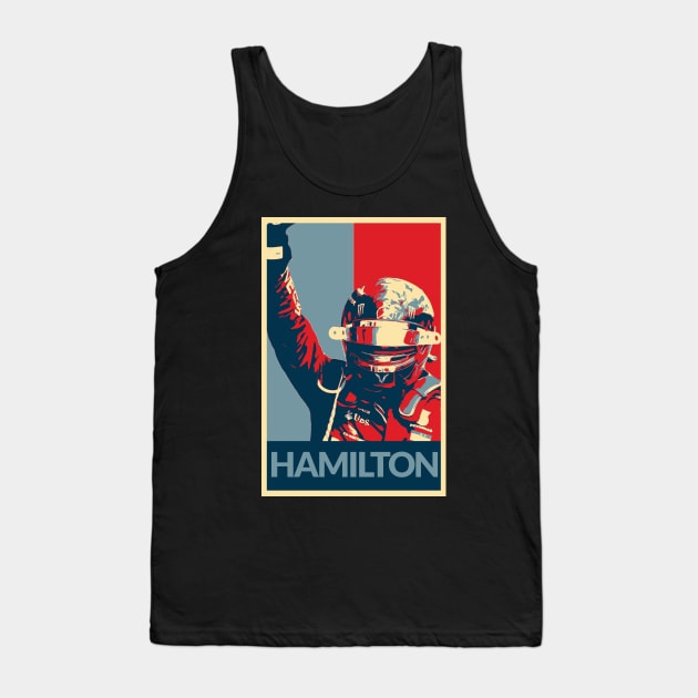 Lewis Hamilton Tank Top by TheGeekTee